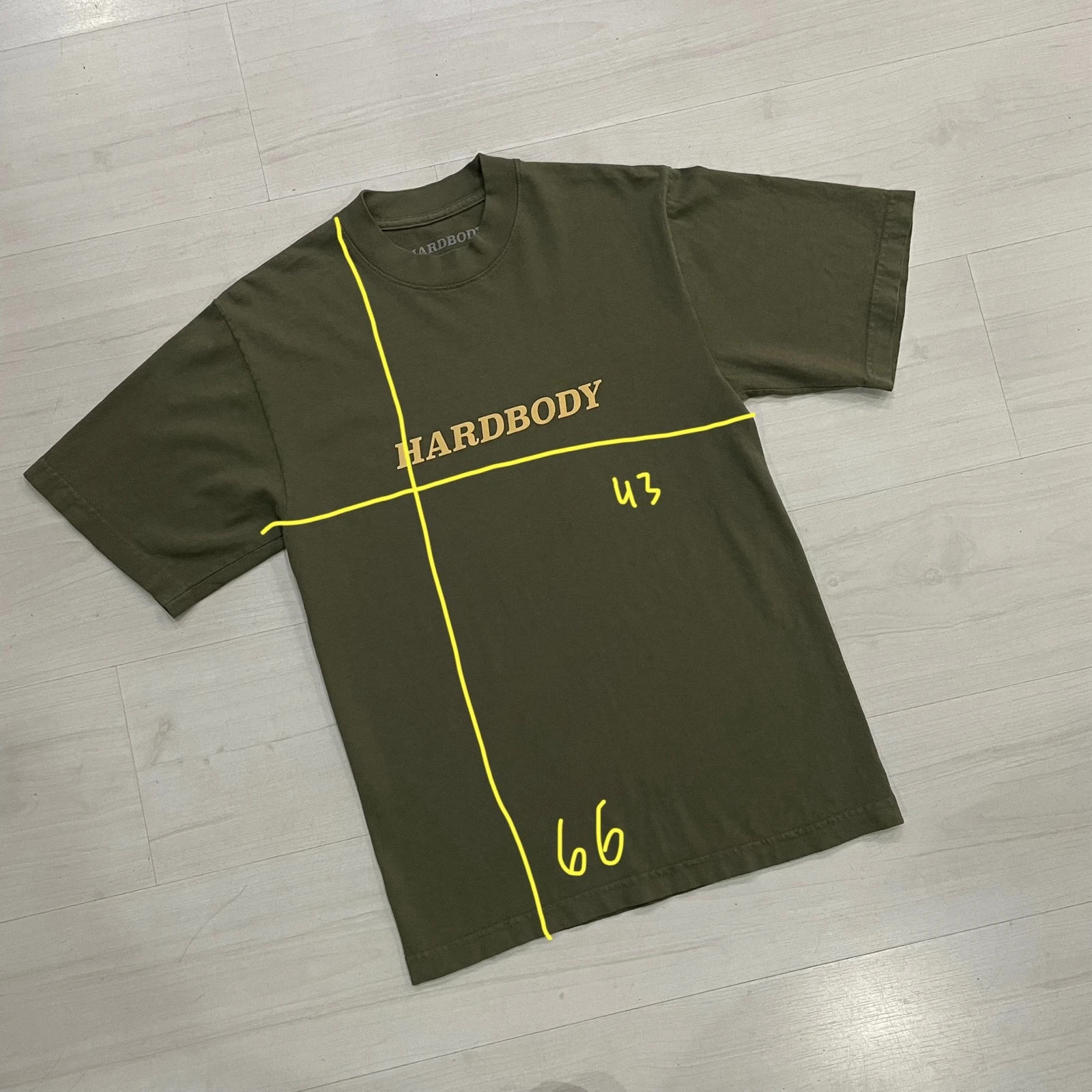 Hardbody T-shirt - Logo Tee (Groen) – photo 2